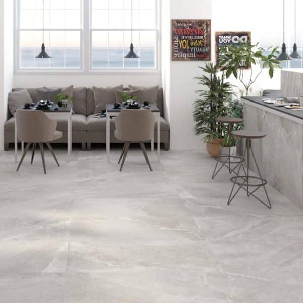 Bodo White 20mm Outdoor Porcelain Paving - 900 x 600