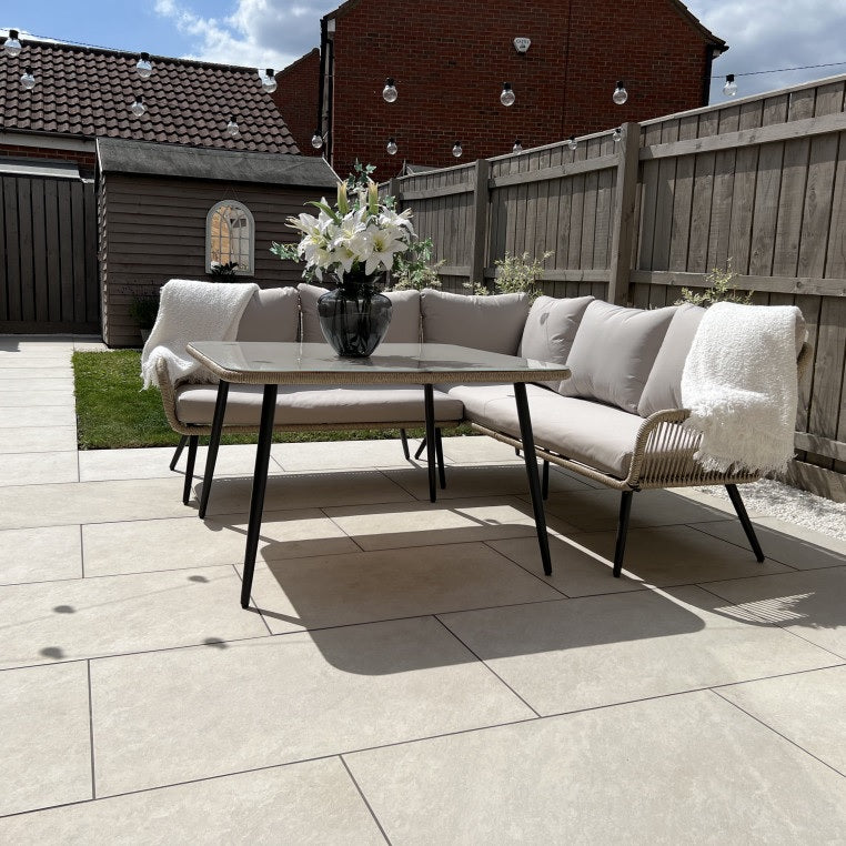 Everest Pearl 20mm Outdoor Porcelain Paving - 900 x 600