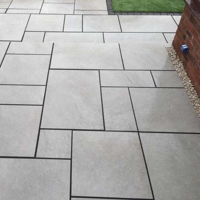 HS Grey 20mm Outdoor Porcelain Paving - Patio Packs