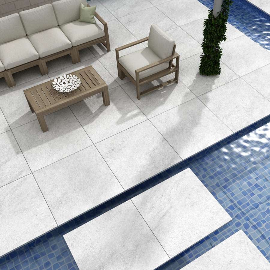 HS Grey 20mm Outdoor Porcelain Paving - Patio Packs