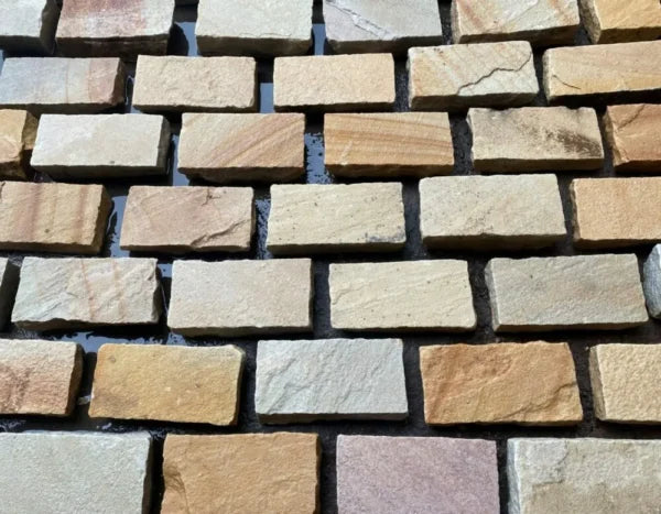 Fossil Mint Cobbles Slabs