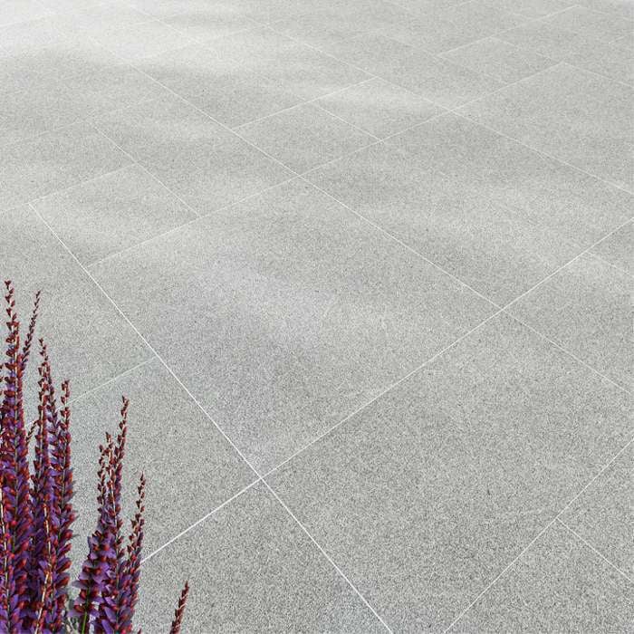 Granite Mid Grey 20mm Outdoor Porcelain Paving - 900 x 600