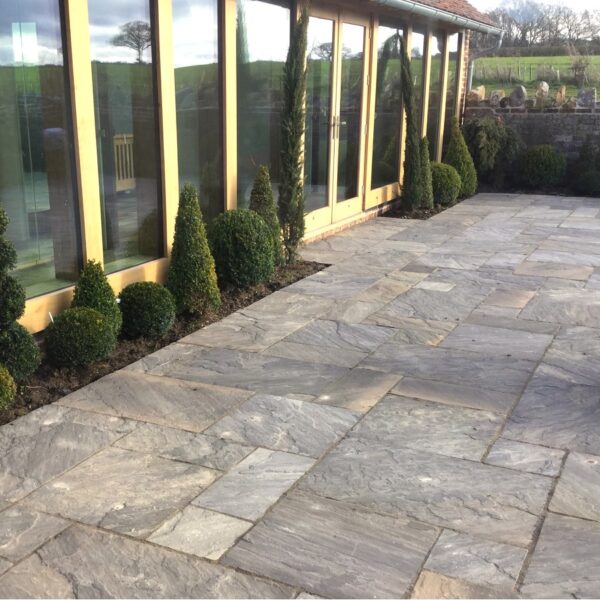Sagar Black Patio Pack Sandstone