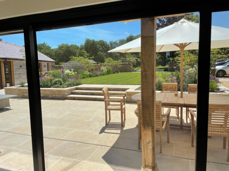 County Crema 20mm Outdoor Porcelain Paving - 900 x 600