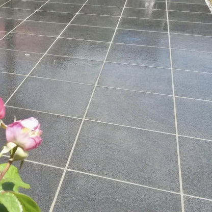 Kotah Black Handcut Edge Granite Paving Slabs