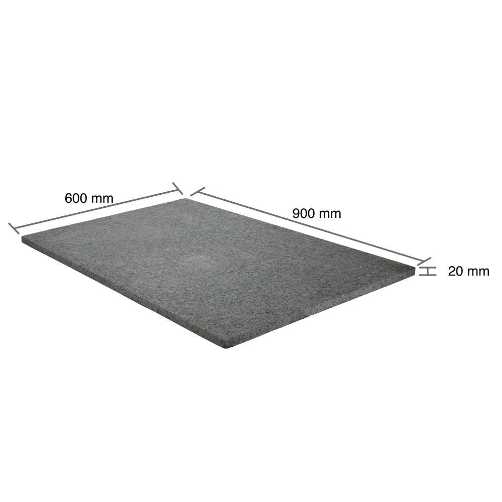 Blue Black Granite Paving - 900 x 600