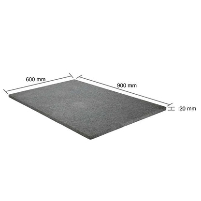 Blue Black Granite Paving - 900 x 600