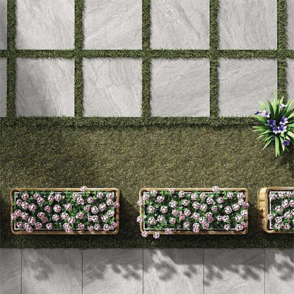 Anthracite Light Grey 20mm Outdoor Porcelain Paving - 600 x 600