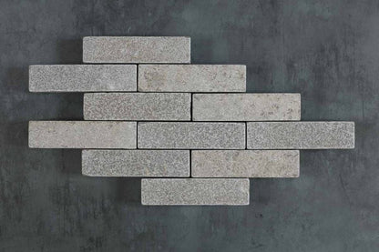 Antique Grey Tumbled Herringbone Pavers Slabs
