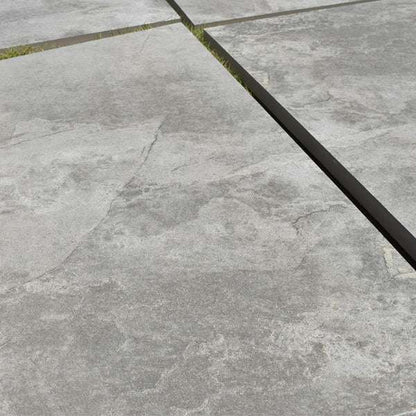 Beside Grey 20mm Outdoor Porcelain Paving - 900 x 600