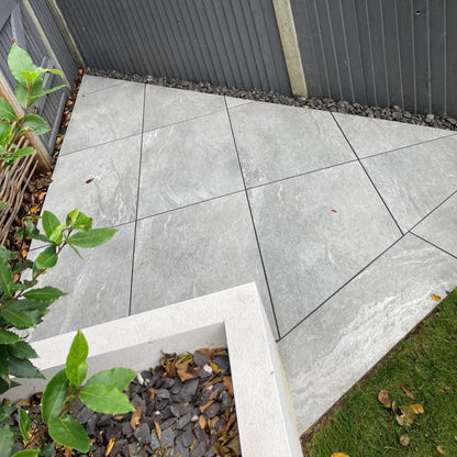 Earthcore Esprit Grey 16mm Outdoor Porcelain Paving - 900 x 600