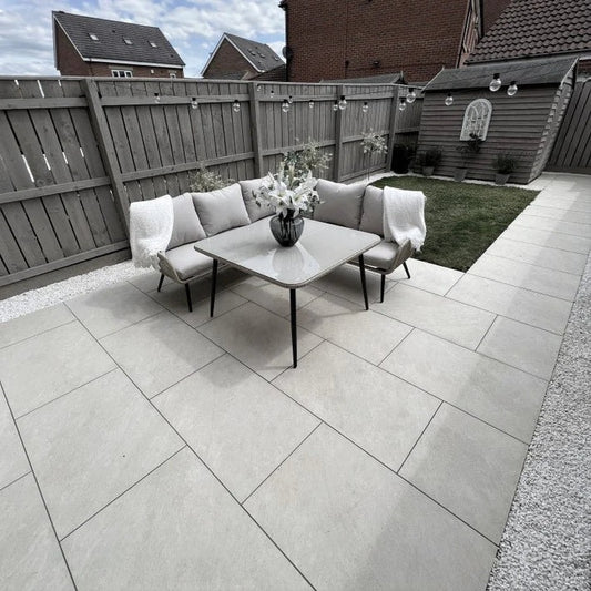 Everest Pearl 20mm Outdoor Porcelain Paving - 900 x 600