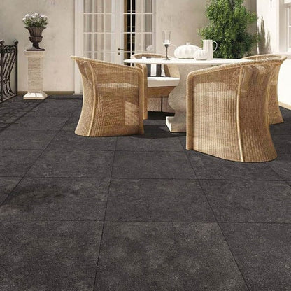 Fossil Nero 20mm Outdoor Porcelain Paving - 900 x 600