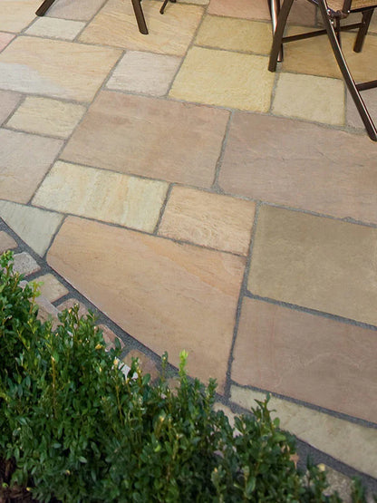 Golden Brown Patio Pack Sandstone