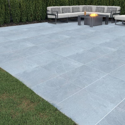 Getafe Grey 20mm Outdoor Porcelain Paving - 900 x 600