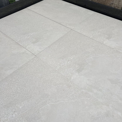 Getafe Grey 20mm Outdoor Porcelain Paving - 900 x 600