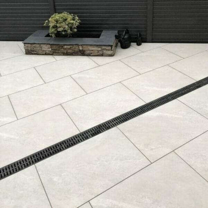 Himalayan White 16mm Outdoor Porcelain Paving - 900 x 600