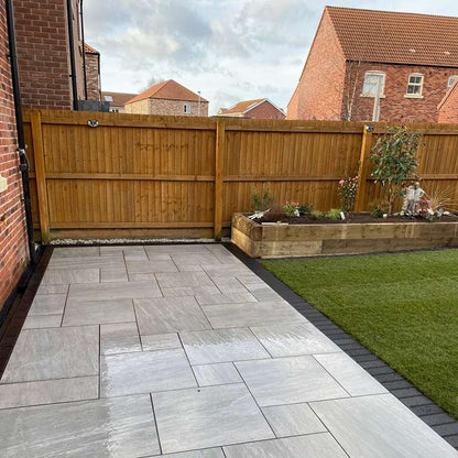 Kandla Grey 20mm Outdoor Porcelain Paving - Patio Packs