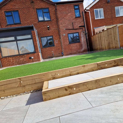 Kandla Grey 20mm Outdoor Porcelain Paving - 600 x 600