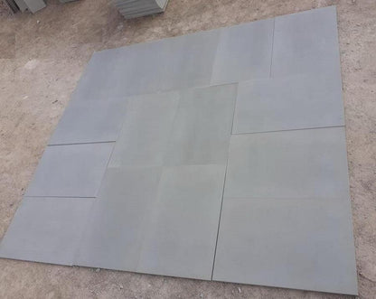 Kandla Grey Sawn Honed Paving Slabs