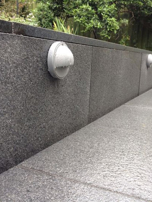 Blue Black Granite Sawn Edges Paving Slabs