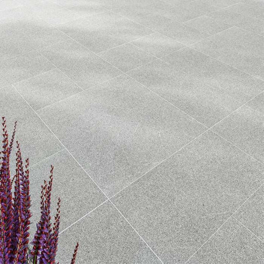 Granite Mid Grey 20mm Outdoor Porcelain Paving - 900 x 600