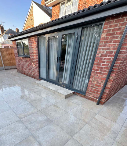 Quarzite Bianco 20mm Outdoor Porcelain Paving - 900 x 600
