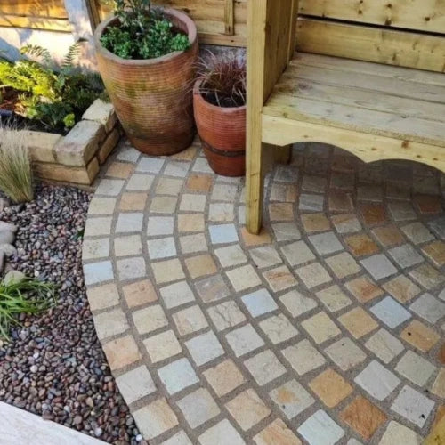 Fossil Mint Cobbles Slabs