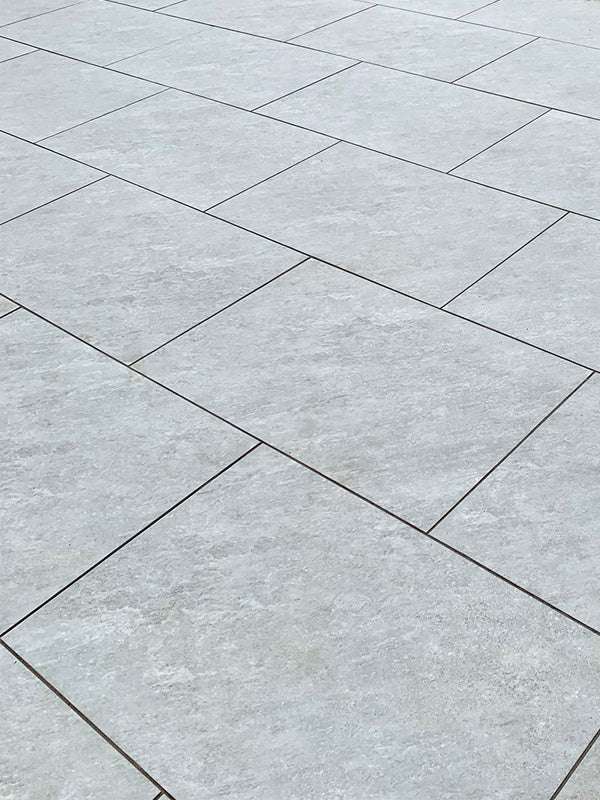 Universal Grey 16mm Outdoor Porcelain Paving - 900 x 600