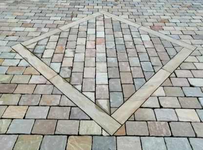 Fossil Mint Cobbles Slabs