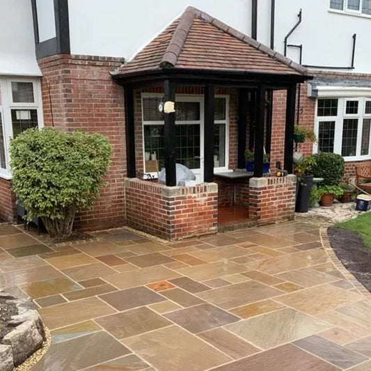 Autumn Brown Patio Pack Sandstone