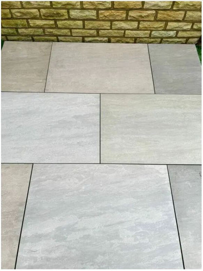 Raj Green 20mm Outdoor Porcelain Paving - 900 x 600